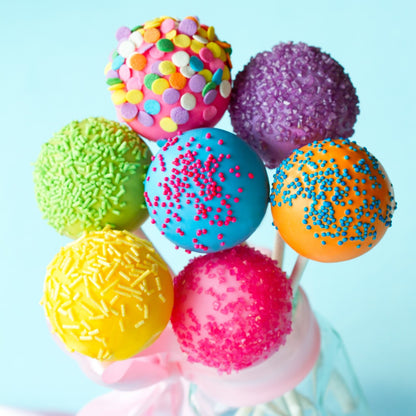 Vegan Birthday Cake Pops With Sprinkles For Any Occasion - Cake Pops Parties